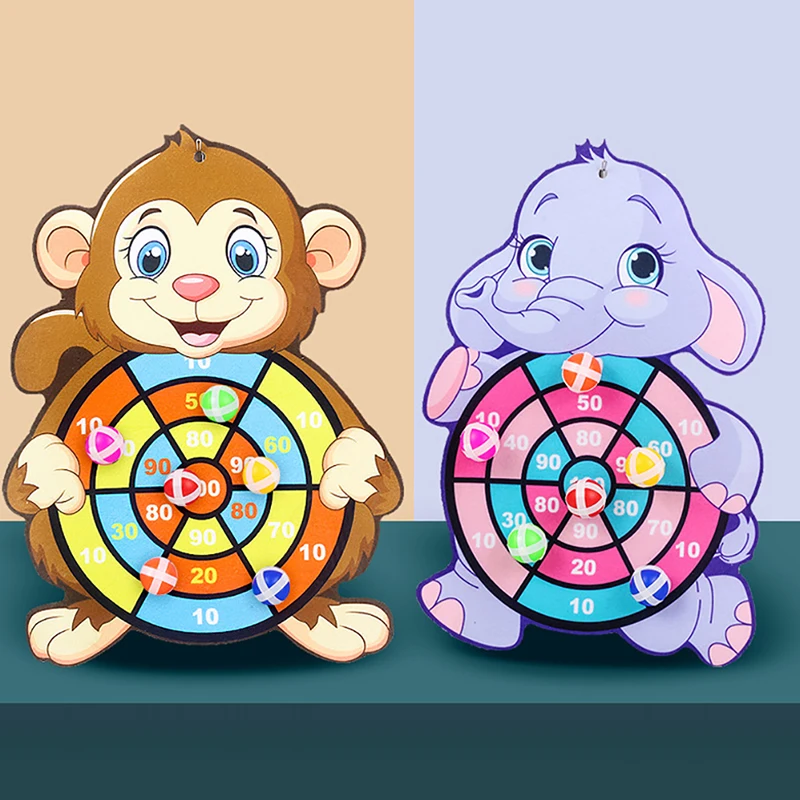 

Target Sticky Ball Dartboard Creative Throw Party Outdoor Sports Indoor Cloth Toys Educational Board Games For Kids Basketball