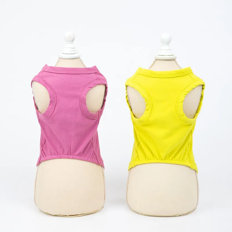 Домашние животные кошки собаки жилет Мультяшные стили одежда для домашних