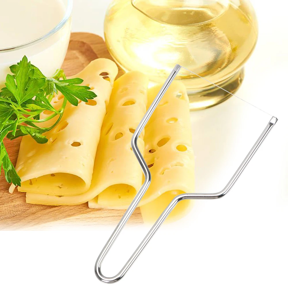 

Butter Cutter Knife Board Cheese Slicer Stainless Steel Eco-friendly Multi Functional DIY Practical Durable