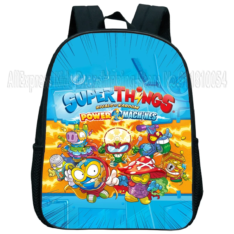 Super Zings-mochila Escolar para ni&ntilde;os peque&ntilde;os, morral Escolar de dibujos animados en 3D para ni&ntilde;os y ni&ntilde;as, libro para estudiantes, regalo para ni&ntilde;os-2