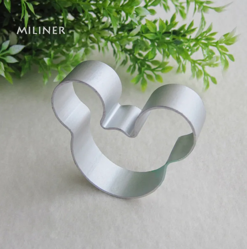 Рождество плесень печенье инструмент Мышь в форме алюминиевые формы для сладких