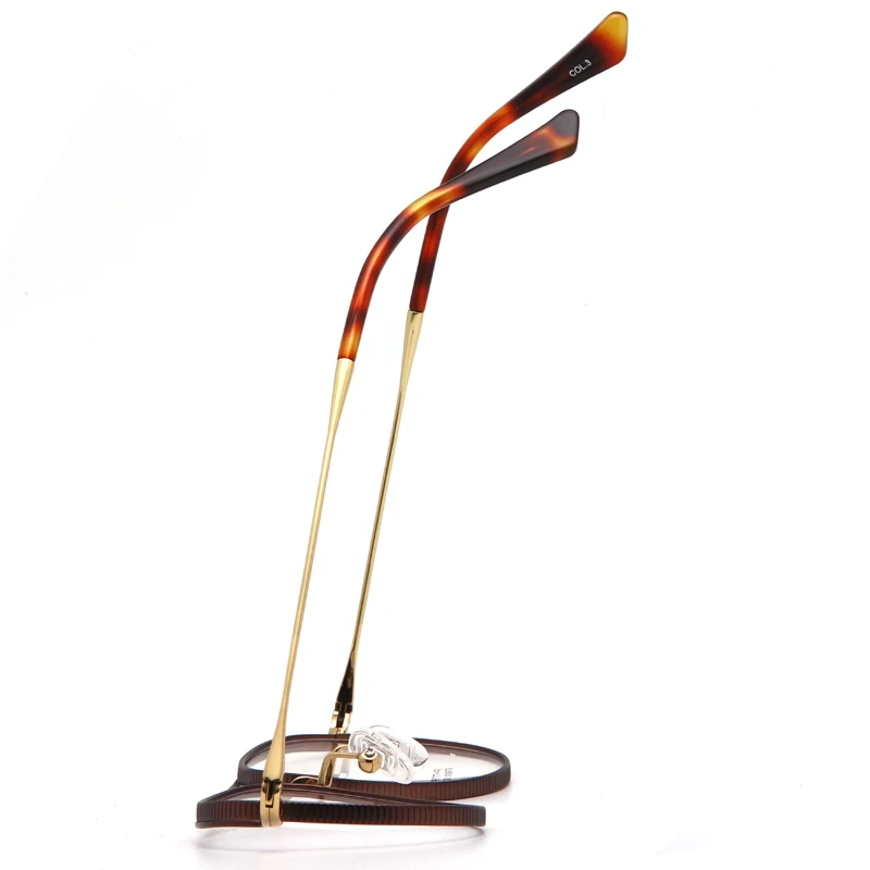 Очки-авиаторы из чистого титана 100% года суперлегкие оправы для очков по рецепту