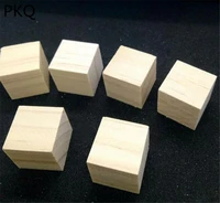 3cm4cm5cm solid wood cube wooden square blocks kids early educational toys diy woodwork craft decoration