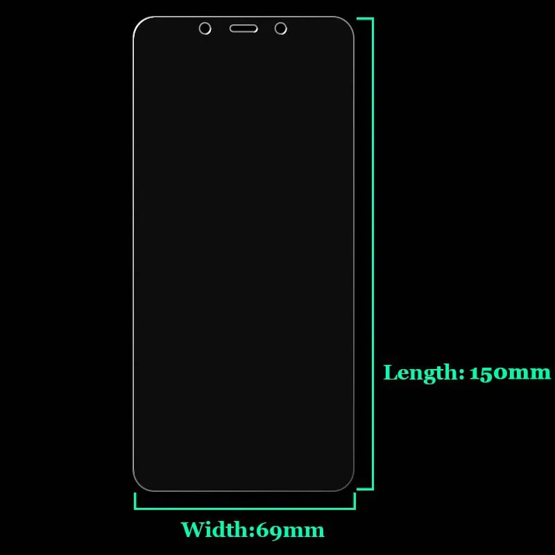 Для Nokia 3 1 Plus TA 1104 6 0 &quotновая твердость 9H 2.5D ультратонкая закаленная стеклянная