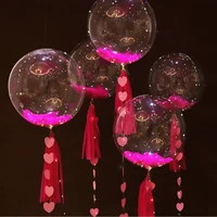 giant transparent balloon colorful paper balloons accessories happy birthday party wedding decoration festival big globos toys