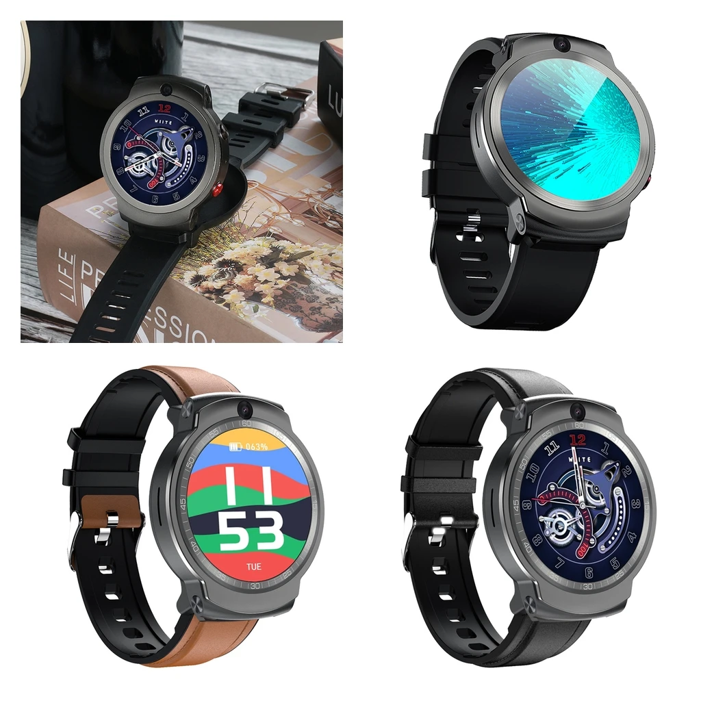 

DM28 4G Smart Watch Dual Camera Face Unlock IP67 Waterproof Wifi GPS Position Smartwatch Fitness Tracker