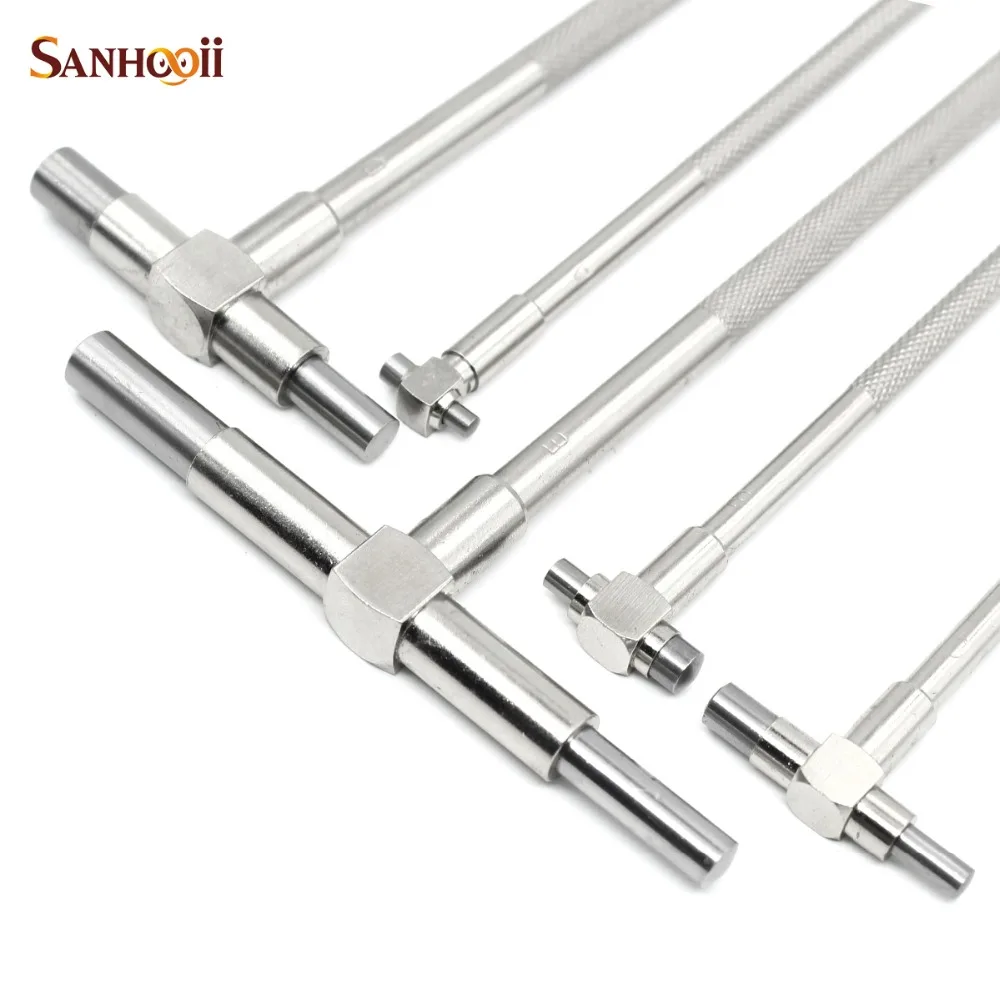 : SANHOOII 6 шт. 8 150 мм 5/16 &quot 6&quot телескопическая точный измеритель Инструменты Набор