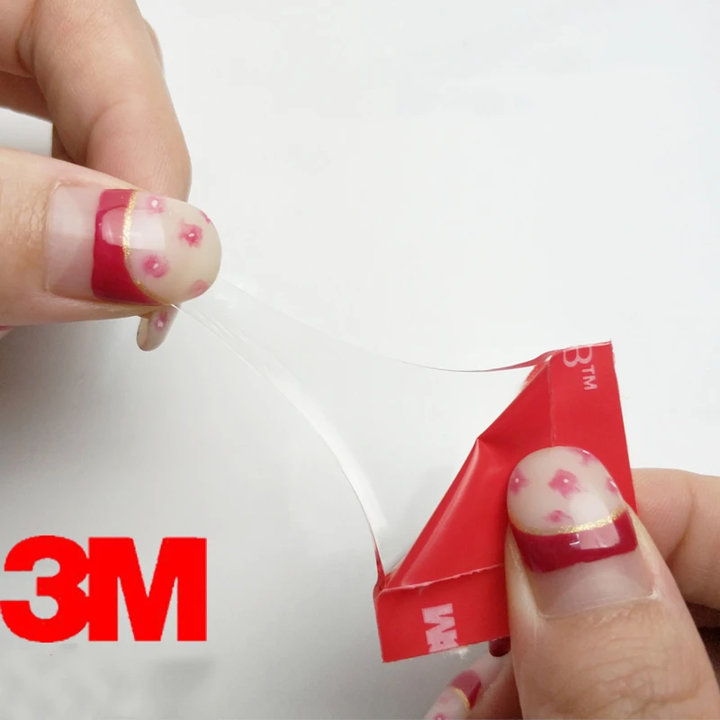 Лента Клейкая Автомобильная двусторонняя 3 м с прочной пеной черная