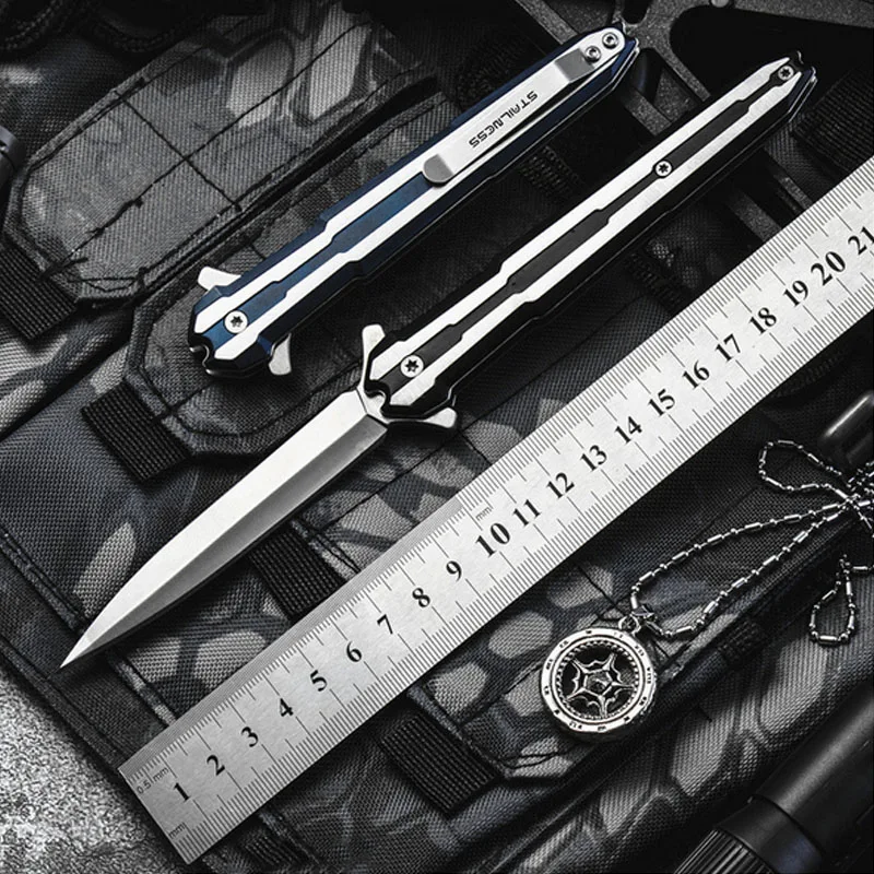 Охотничий нож для улицы складной карманный тактические ножи кемпинга 9CR18MOV