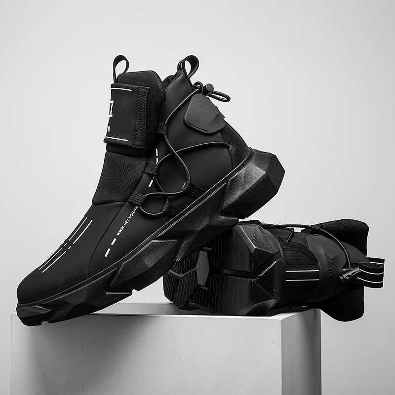 Кроссовки мужские из микрофибры повседневные сникерсы в западном стиле без