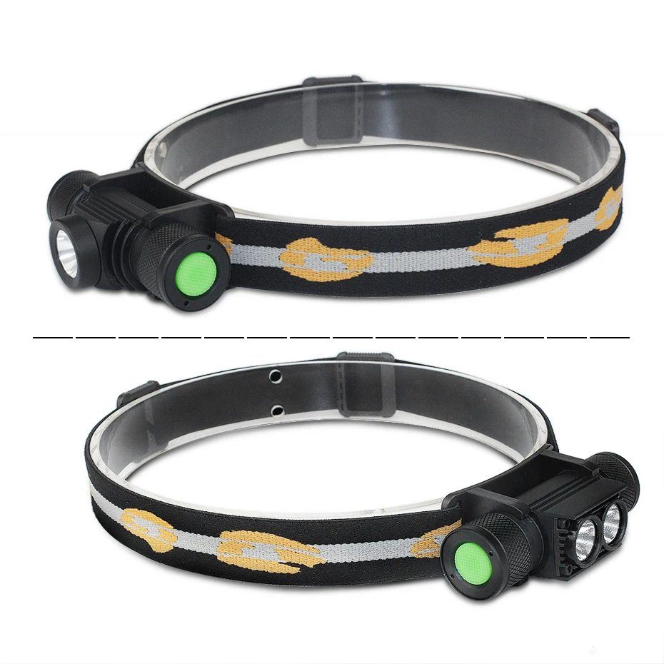 

LED Headlight 1000LM 10W T6 Mini White Light Flashlight 18650 Battery Headlamp D10 D25 Forehead For Camping Fishing Hunting