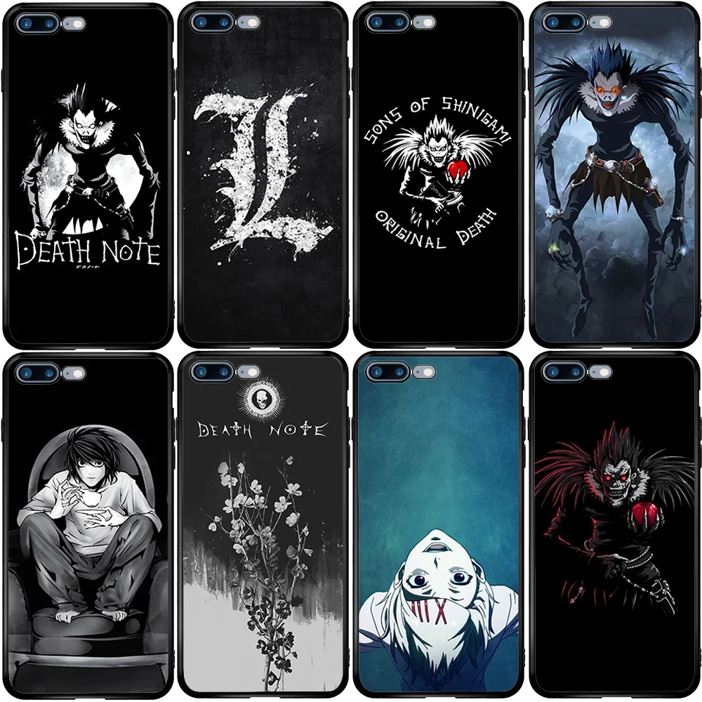 Чехол для Samsung Note 8 9 10 20 S6 S7 S8 S9 S10 S20 FE S10E S11E Lite Plus Ultra Edge Ryuk Death Note|Бамперы| |