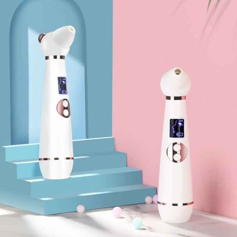 

Blackhead Vacuum Megapixels Visible Blackhead Remover Facial Pore Vacuum 20X Microscope Blackhead Suction Tool Y2