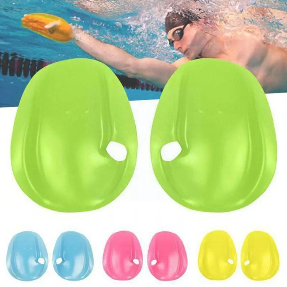 

Swimming Stroke Professional Adjustable Silicon Hand Water Paddle Sports Accessories Training Swimming K1m1