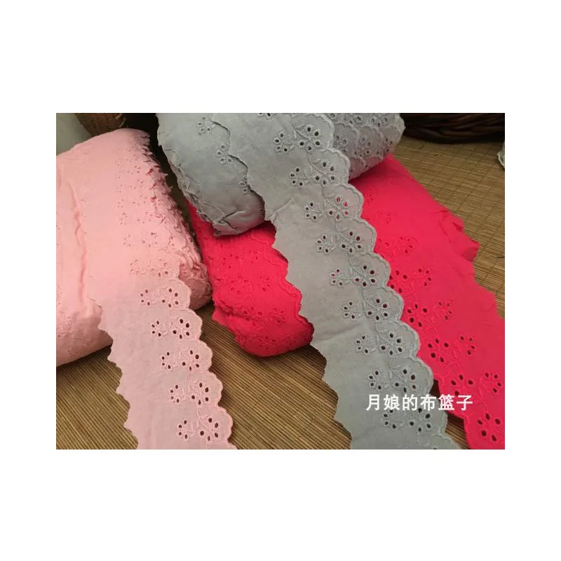 Хлопковое лоскутное кружево ручной работы 3 цвета 7 см|Кружево| |