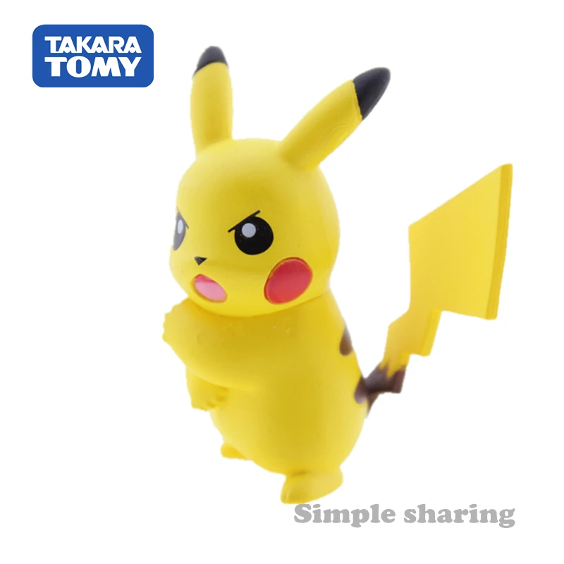 Takara Tomy Tomica monglue EX Asia-27 Пикачу Z позиция движений Смешные дигимоны детские игрушки