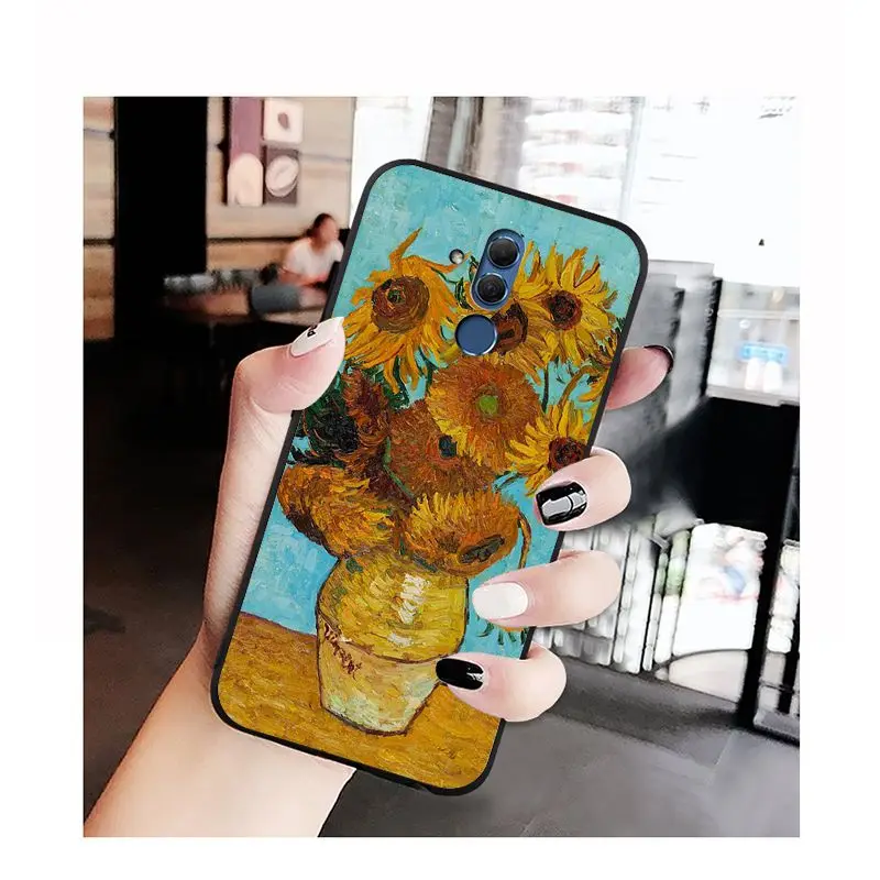 Чехол для телефона MaiYaCa Van Gogh Звездная ночь картина маслом Huawei Mate 10 20 Lite 20X Mate20 Pro Mate9