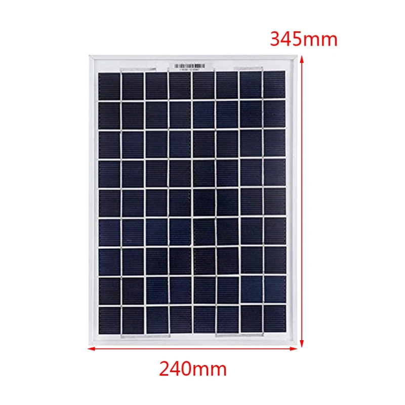 

13MA 18V 20W Solar Panel Power System + 12V / 24V Digital Controller + 1000W Inverter Kit for Outdoor Home