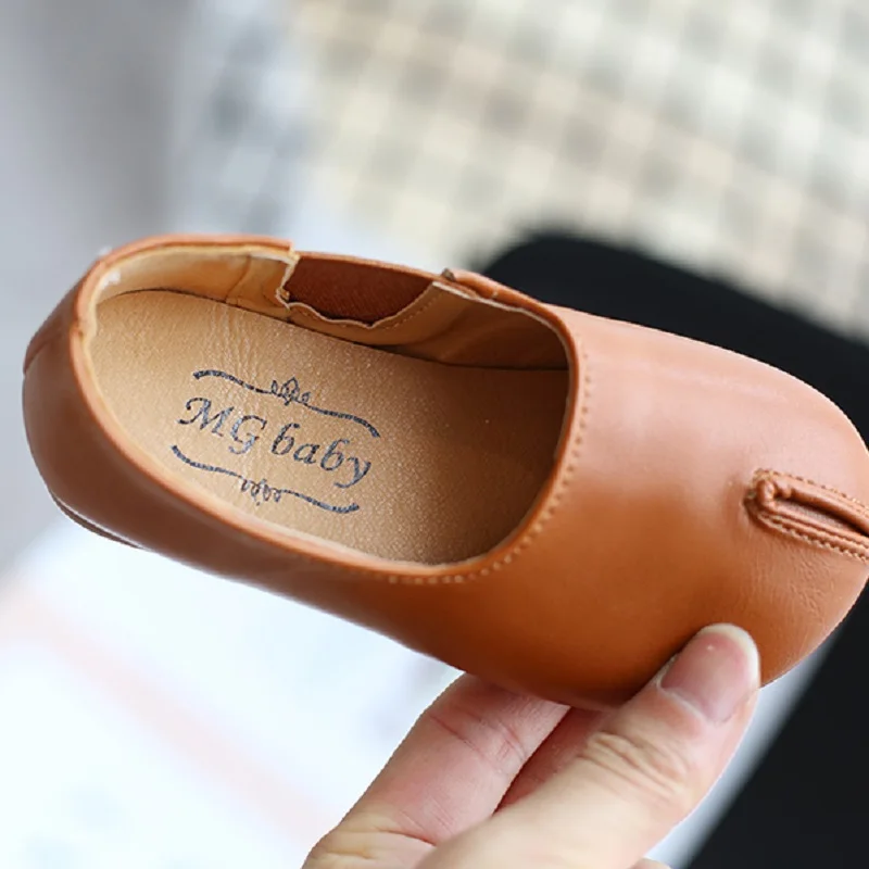 Детская обувь новинка модная корейская детская для девочек на весну и осень из