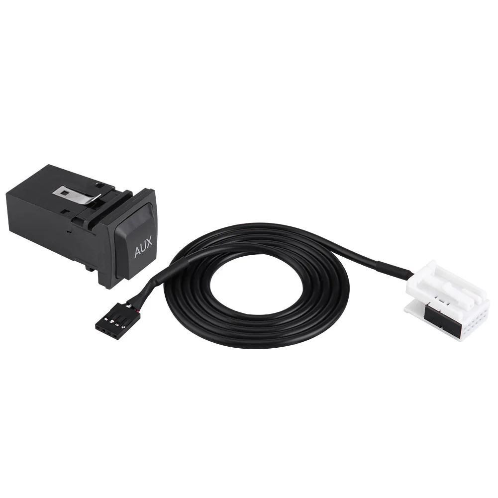 

Автомобильный USB аудио AUX вход Разъем переключатель кабель для RCD310 VW Golf/GTI/R MK5 MK6 Jetta 5KD035724