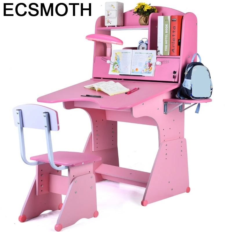 Estudio Tavolo Bambini и стул Mesa De Estudo Escritorio Infantil стол регулируемый бюро Enfant Kinder учебный для