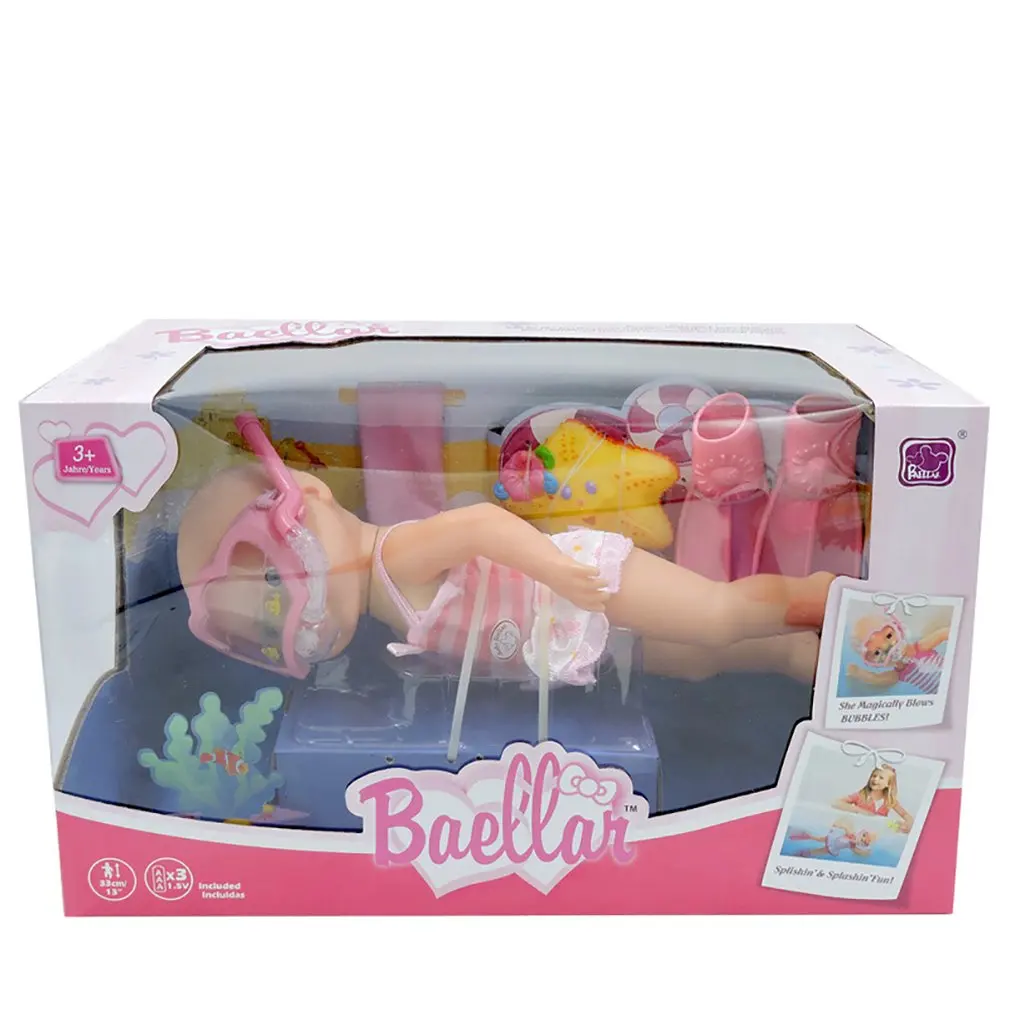 Electric Floating Swimming Doll Children'S Toys Dolls Interesting Bathing | Игрушки и хобби