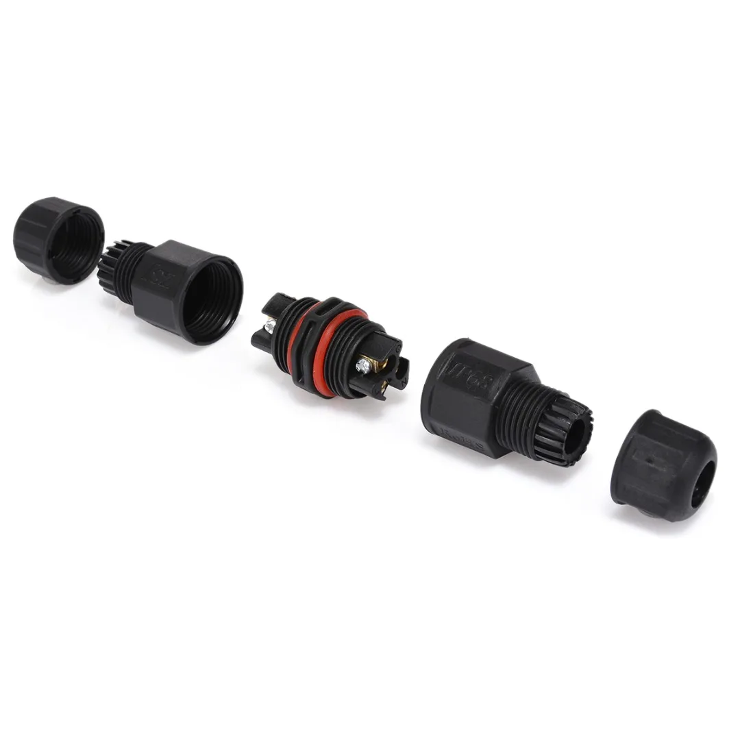 Водонепроницаемый соединитель 3 контакта 15 А IP68 10 мм|dc waterproof connector|waterproof dc connectordc