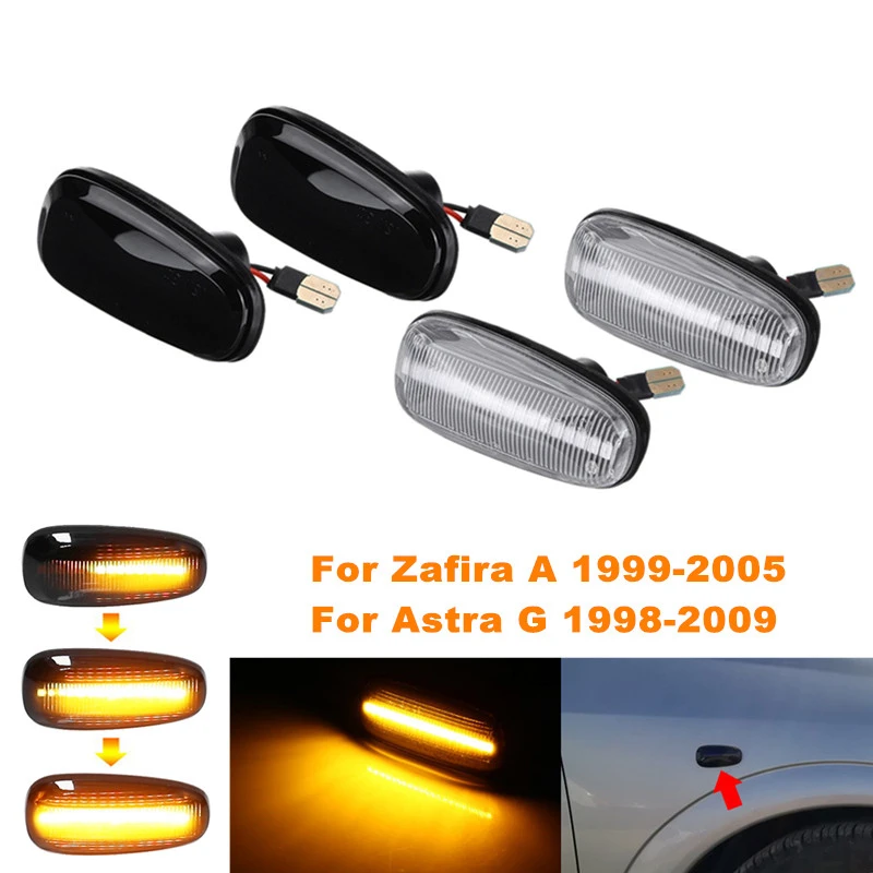 2 шт. светодиодные габаритные огни для Opel Zafira A 1999 2005 Astra G 1998 2009|Сигнальная лампа| |
