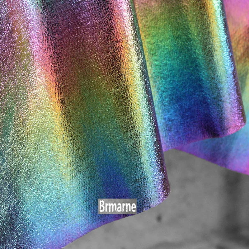 45cm*135cm/piece Creative pu leather clothing jacket high-grade designer fabric | Дом и сад