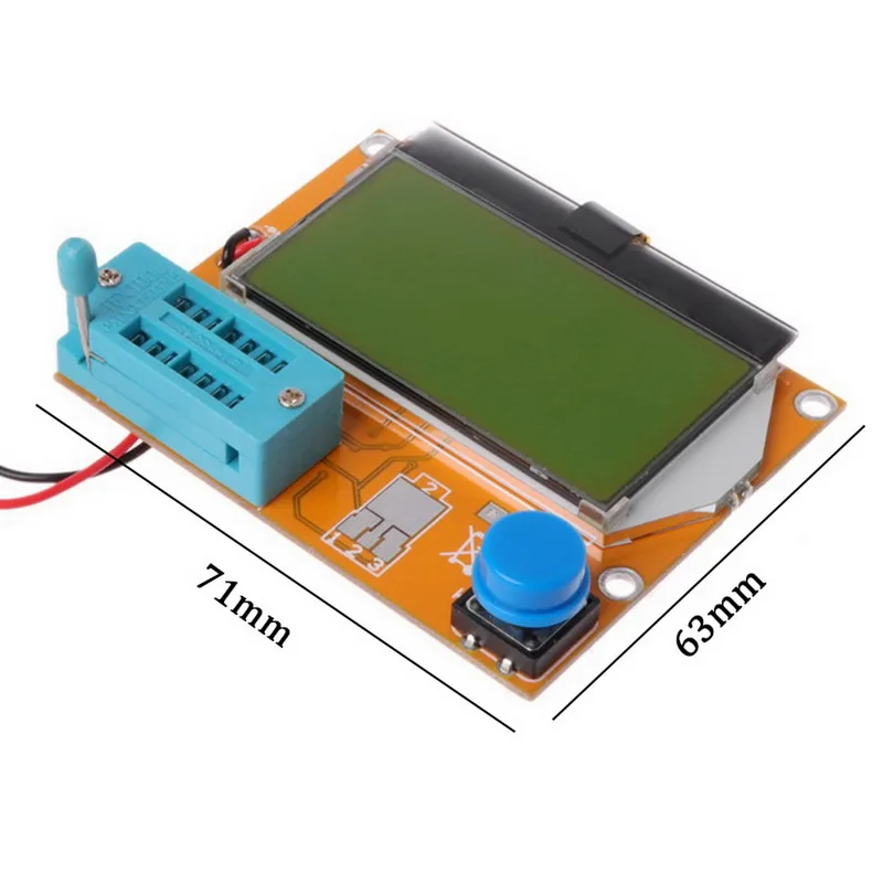ESR Meter 328 Tester Digital V2.68 ESR-T4 диодный Триод Емкость MOS/PNP/NPN 12864 ЖК-экран тестер |