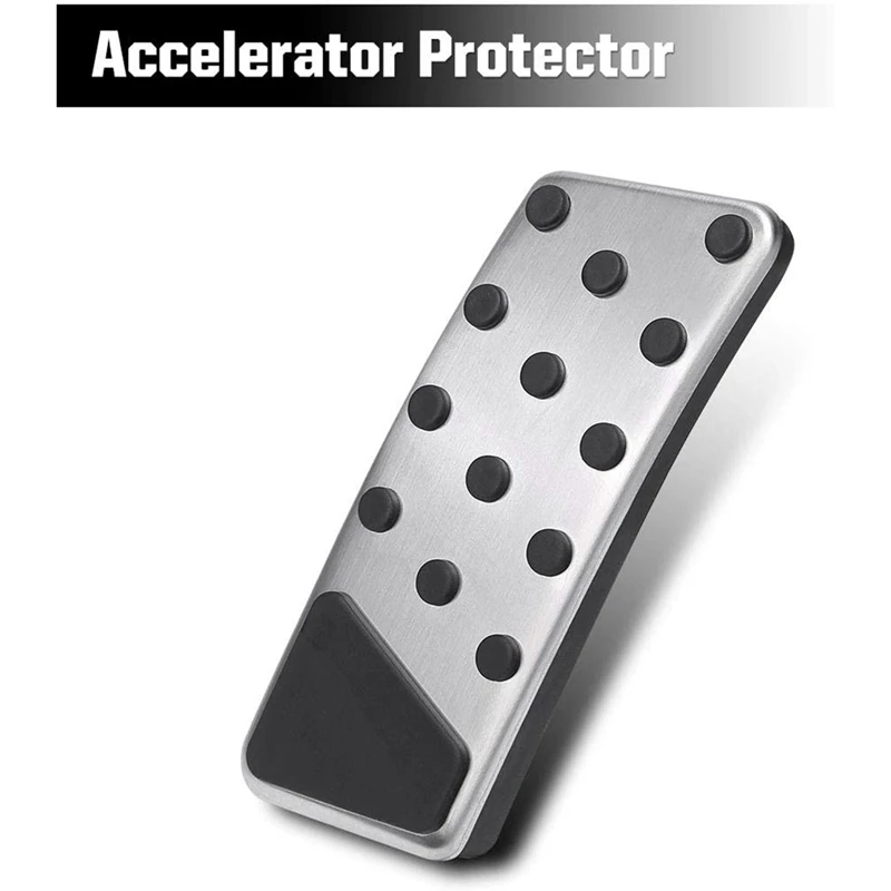 

Gas and Brake Pedal Cover Set Foot Pedal Anti-Slip for 2007-2017 Jeep Wrangler JK JKU Models, 2 Pcs