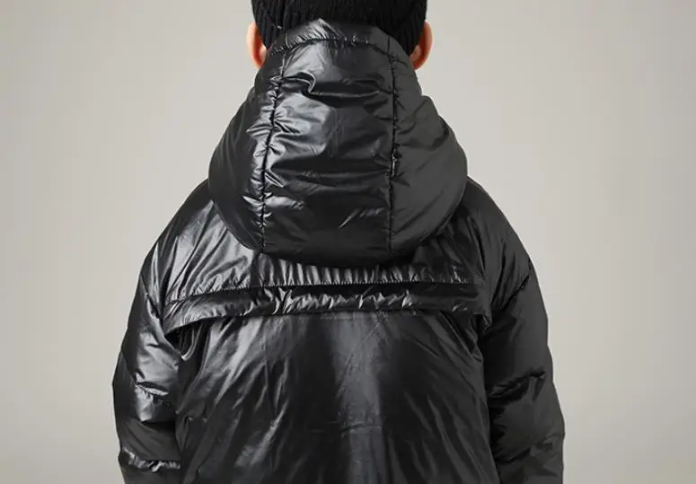 

Winter New Children Hooded Down Coat Kids fashion Glossy waterproof Outerwear For Boys Thicker warm Parka Down Jackets Y3529