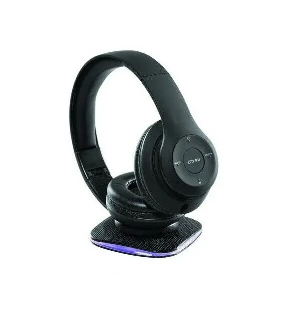 

Wireless Headphones Bluetooth Earphones Headset With Wireless Charging Pad