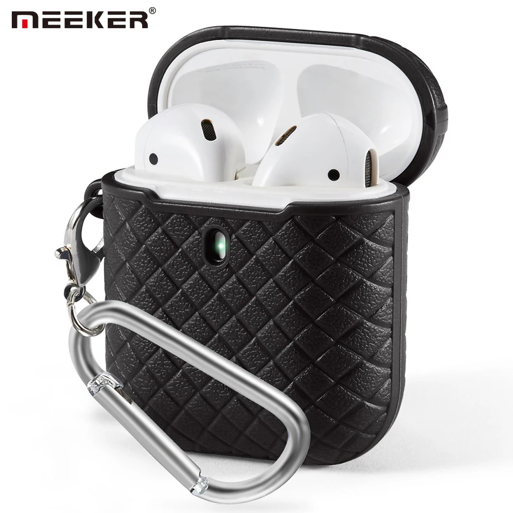 Чехол Meeker для наушников AirPods Цветной силиконовый чехол 1 беспроводных Bluetooth