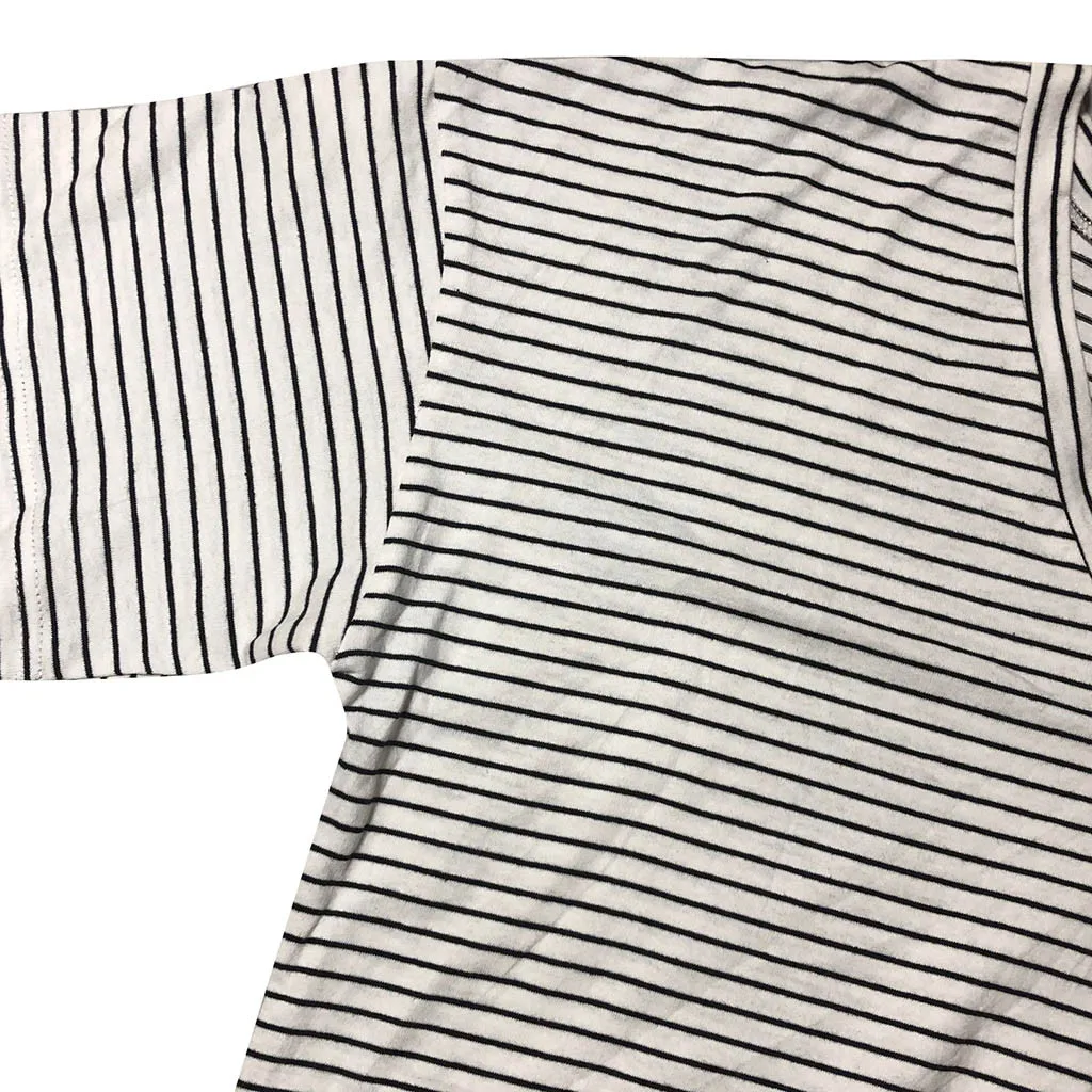 

Womens Tops And Blouses Nice Striped Short Sleeve Tops Loose Lightweight Blouse Tunic Shirt Female VogueTop Blusas Femininas