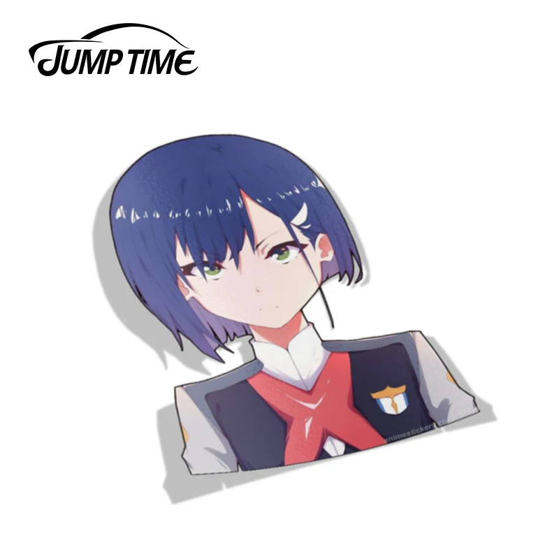 JumpTime 13 см x 10 Darling в Franxx Ичиго аниме Waifu винил Стикеры авто бампер наклейка виде