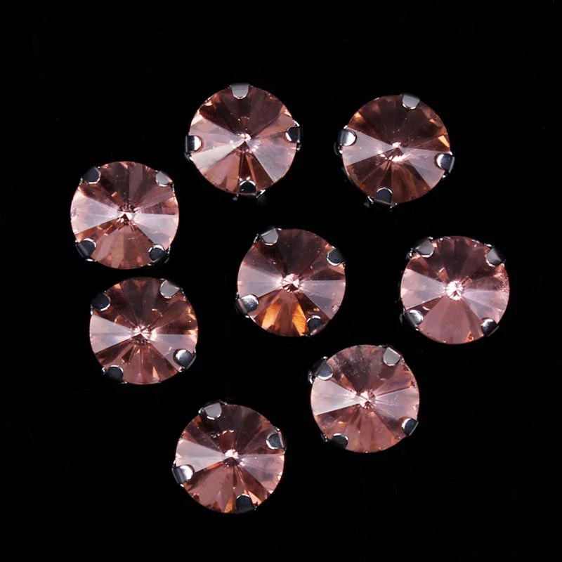 Круглая четырехкогтевая Стразы s-образное сверло со стразами бриллиантовые