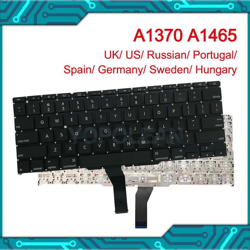 Совершенно новый дизайн клавиатуры Великобритания США Русский Испания немецкий