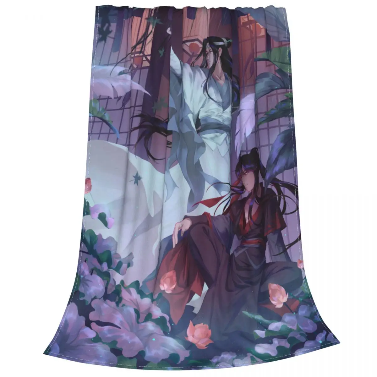 Фланелевое Одеяло с изображением аниме Grandmaster Of Demonic Culture новинка одеяло для дома