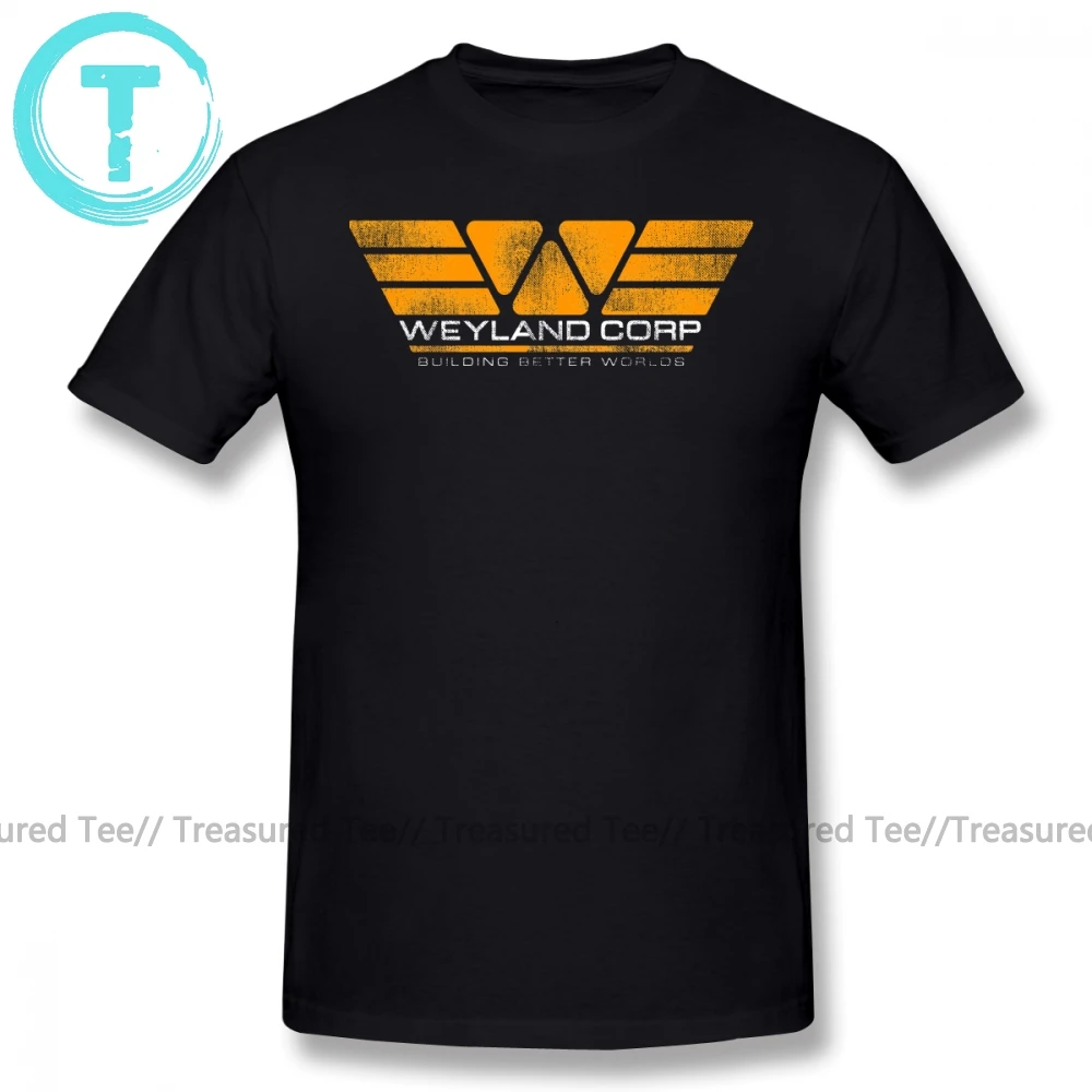Футболка с изображением инопланетянина WEYLAND CORP футболка лучших