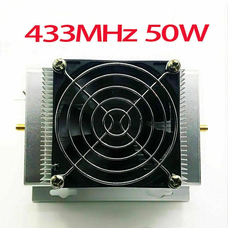 433 МГц 400 470 UHF 50 Вт RF Радио Усилитель мощности AMP DMR + радиатор
