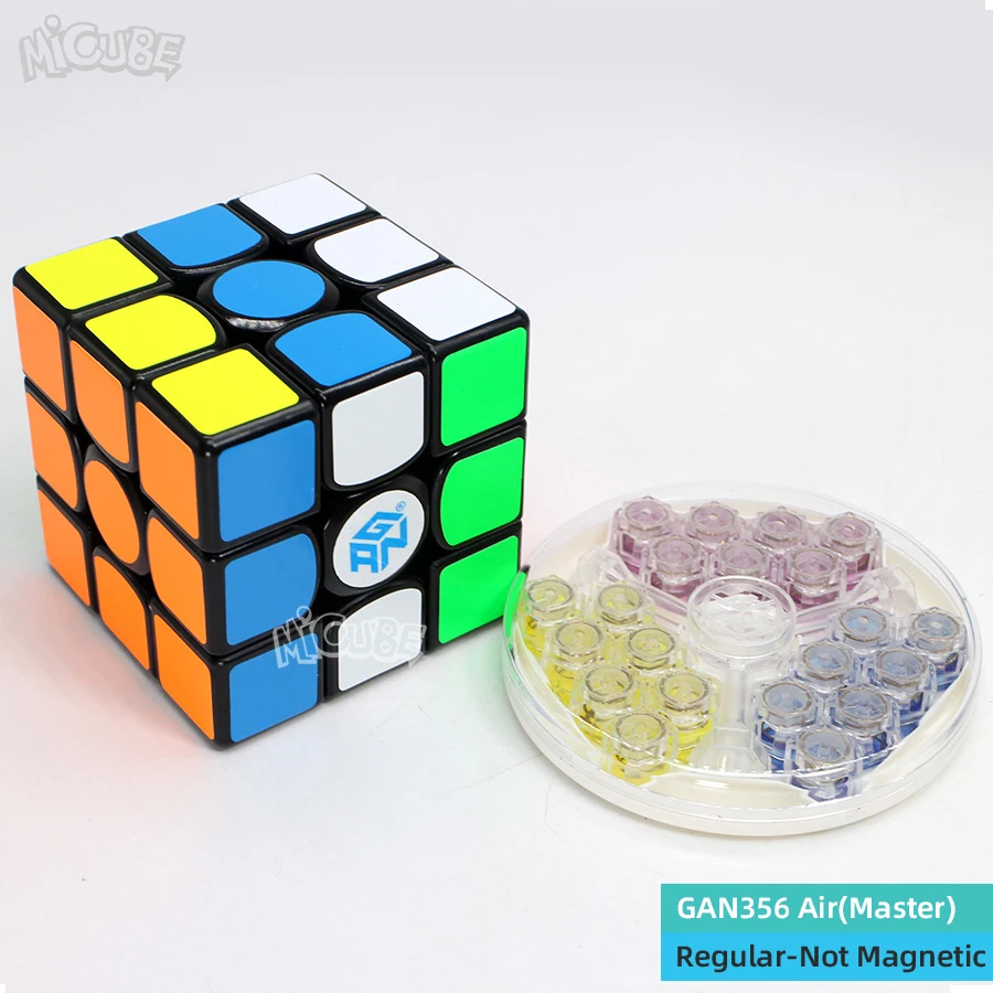 Air Master-Black 3x3x3 Gan 356 Air Master Advance Master Gan Air S Gan Air SM Магнитные подарки Cfop формула карты скорость магниты магические кубики 3x3 - Цвет: Air Master-Black