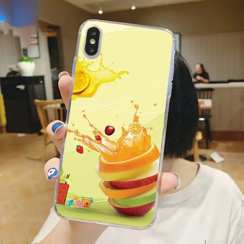 

Flower rose peony fruit pink Phone Case Transparent soft For iphone 5 5s 5c se 6 6s 7 8 11 12 plus mini x xs xr pro max