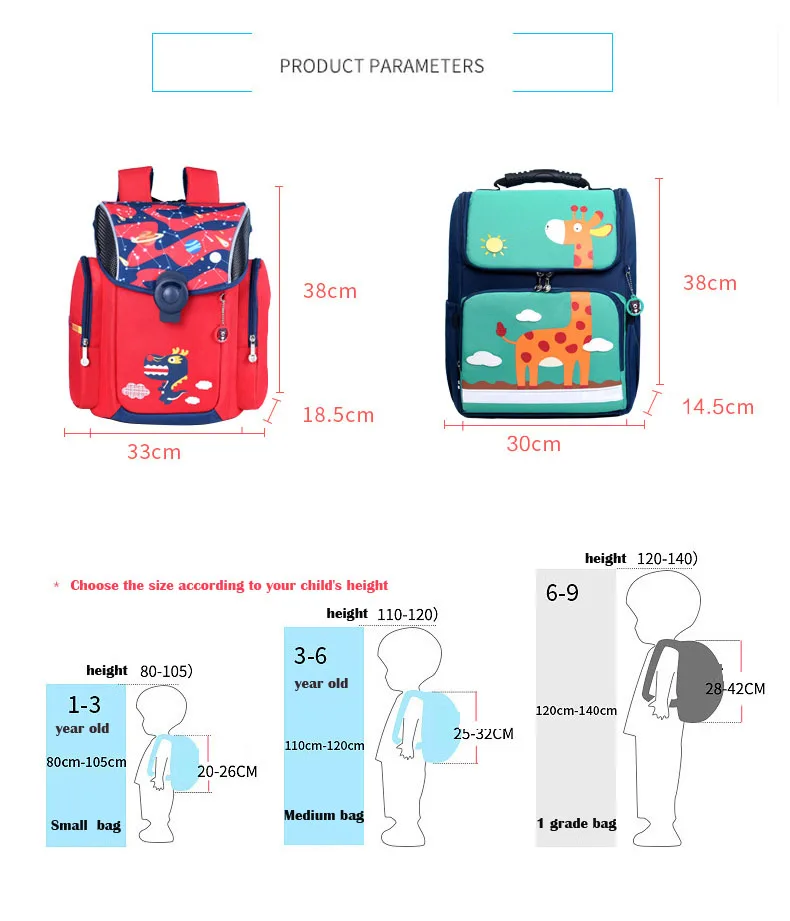 Unicorn Girl Primary School Bag Set for Kid Boy Dinosaur Printed Peacock Backpack Orthopedic Children Bookbag mochila escolar