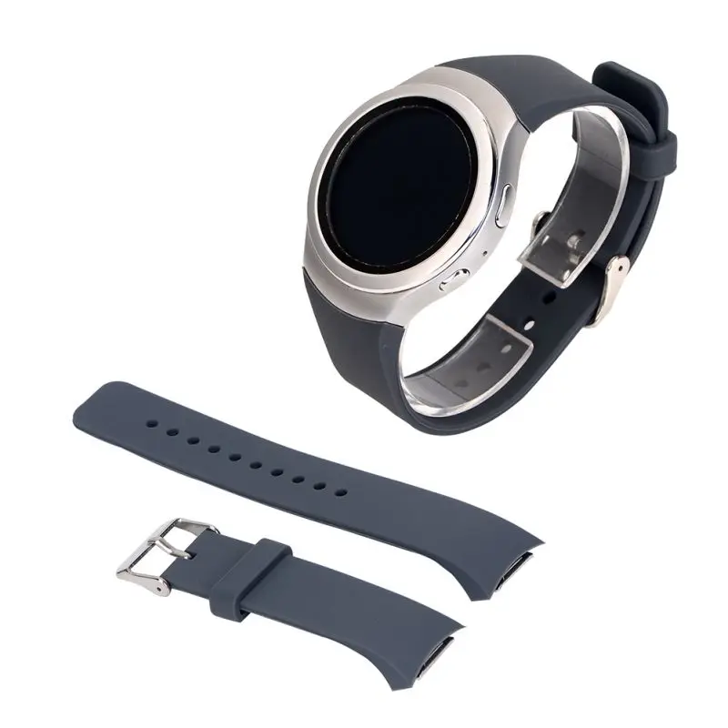 Ремешок для часов для смарт samsung gear S2 Watch Band Стильный силиконовый сменный ремешок спортивные ремешки для часов