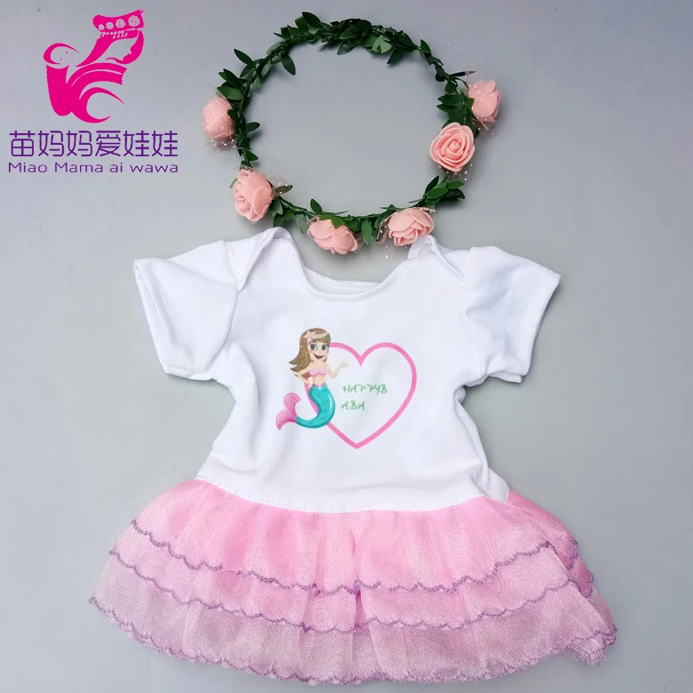 40 см Одежда для куклы штаны юбка рубашка американской 18 дюймов 45 наряд детский