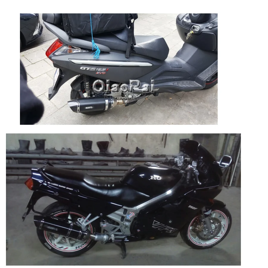 Глушитель выхлопной трубы 51 для Suzuki GW250 Kawasaki Z750 Z800 Z250 Z900 Z1000 Yamaha R1 R3 R6 Honda|motorcycle