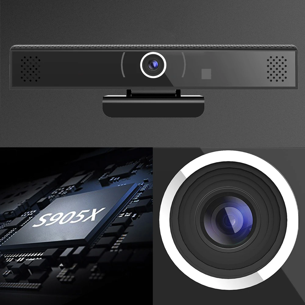 HD веб-камера 1080P ТВ-приставка с камерой приставка для смарт-ТВ Android 6 0 широкий угол