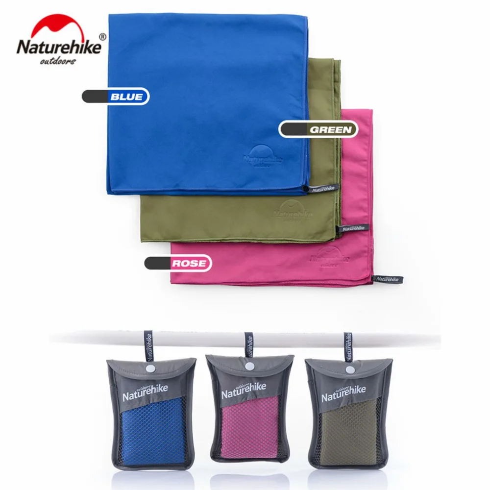 Naturehike Wild напольное быстросохнущее дорожное полотенце Многоцелевой быстросохнущее из микрофибры впитывающее полотенце для кемпинга йога пляж спорт