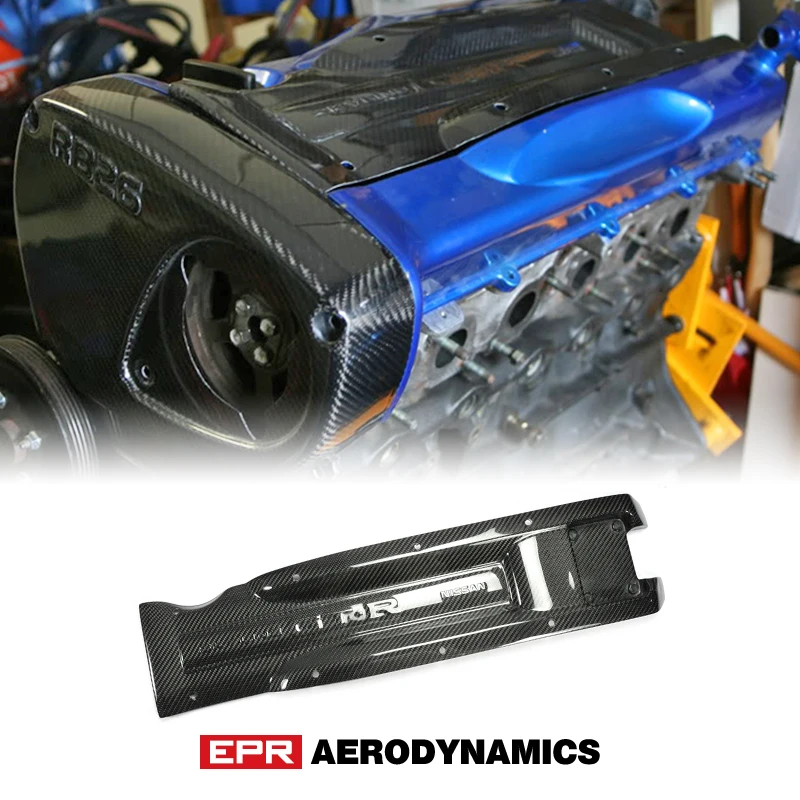 

Автомобильный Стайлинг для Nissan R32 R33 R34 GTR RB26 DETT крышка из углеродного волокна Глянцевая отделка Двигателя аксессуары для гоночной отделки